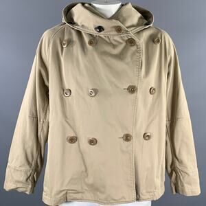 KAPITAL Size M Khaki Cotton Hooded Jacket